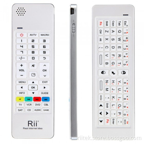 Rii Mini Wireless Keyboard Air Mouse IR Remote Audio for PC Android TV Box HTPC/IPTV xBox360 PS3